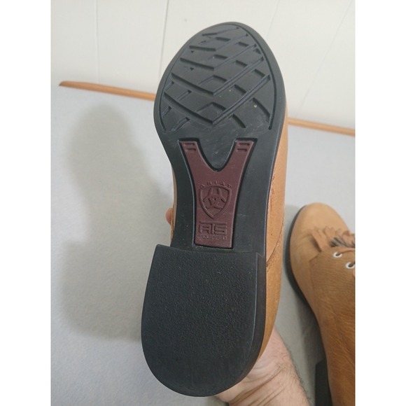 Ariat Jamie Lace Up Kilties Tassel Brown Leather Dress Shoes Oxfords Western 8 - Picture 6 of 8